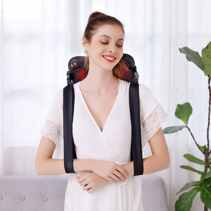Fixowell Shiatsu Deep-Kneading Massager - Full Body Relief