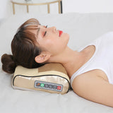 Fixowell Pain Relief Shiatsu Neck Massager - Deep Muscle Relief