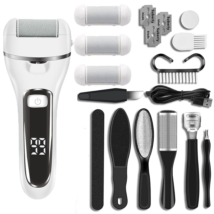 Fixowell Foot Grinder Callus Remover - Silky Smooth Feet