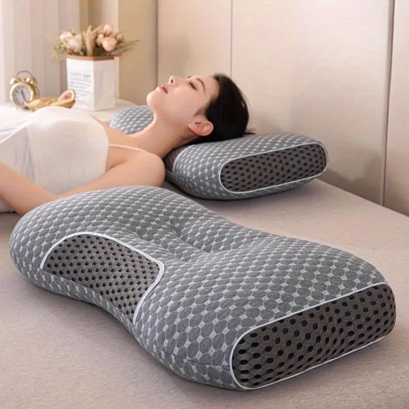 Fixowell Sleep Neck Pillow Ergonomic - Deep Rest Pain Relief