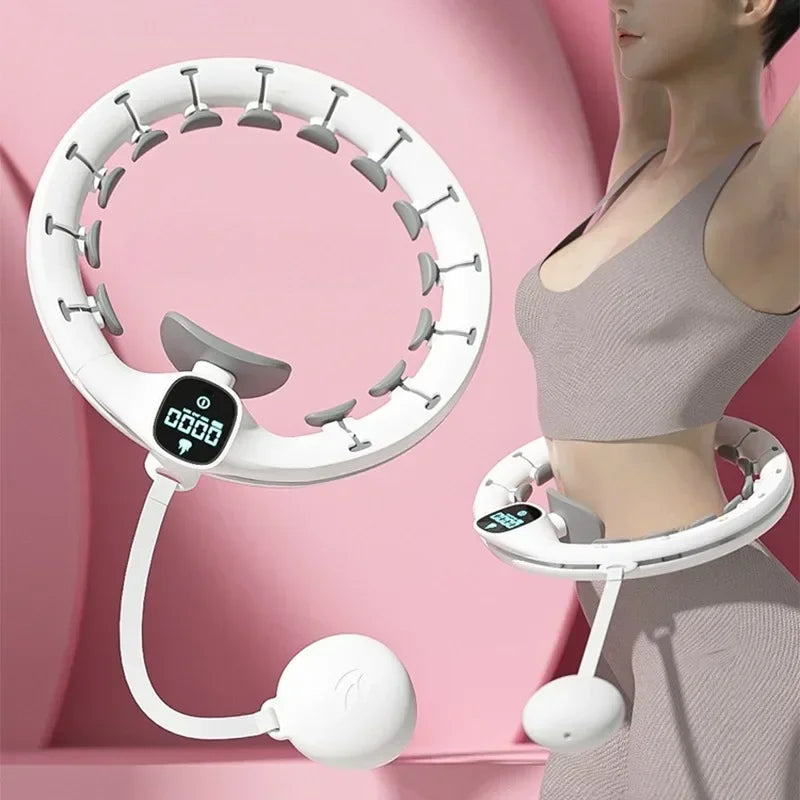 Fixowell Smart Weighted Hula Hoop - Slim & Tone Waist