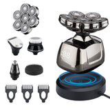 Fixowell Men's Electric Head Shaver - Smooth Waterproof Shave