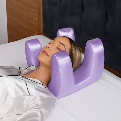 DermSleep | Anti‑Wrinkle Beauty Pillow – Cooling Memory Foam – Ergonomic Contour – Skin Care Support – Side & Back Sleepers