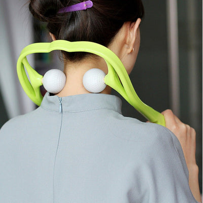 Fixowell Relief Dual-Point Neck Massager - Ease Pain