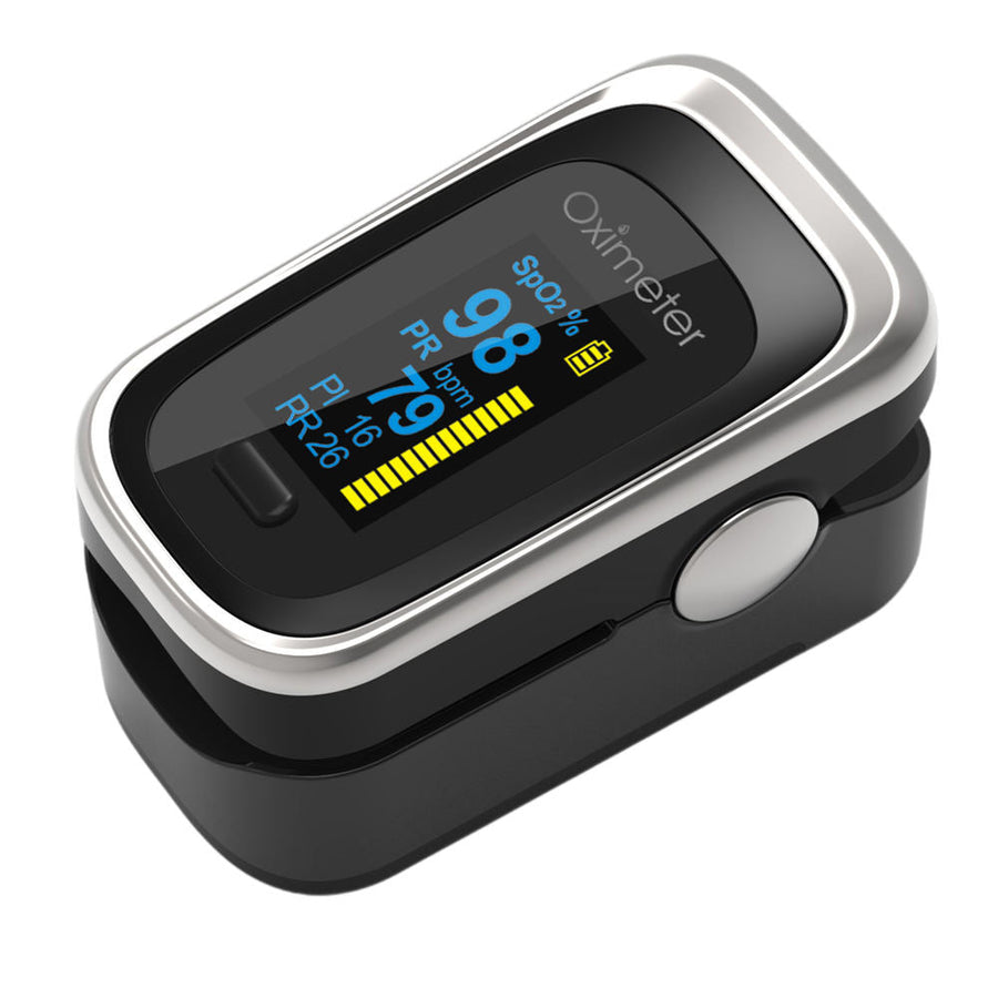 Fixowell Pulse Oximeter Accurate SpO₂ & Breathing Monitor