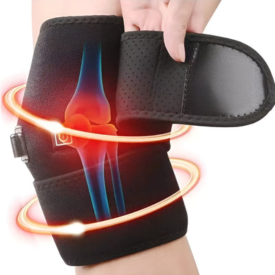 Fixowell Heat Pain Relief Knee Brace - Soothe Joints Fast