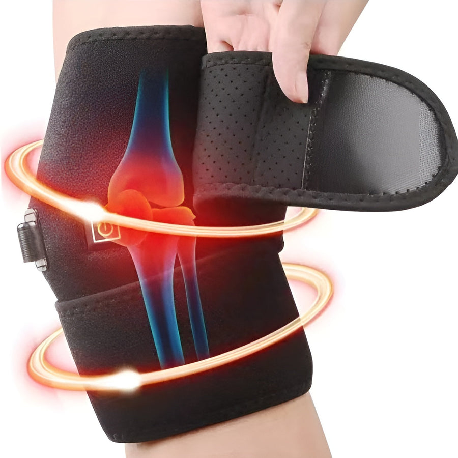 Fixowell Heat Pain Relief Knee Brace - Soothe Joints Fast