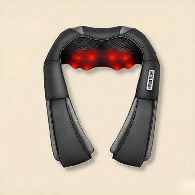 Shoulder Kneading Massage Shawl with Red Light & Heat