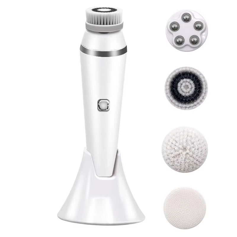 Fixowell Sonic Facial Brush 4-in-1 Deep Cleanse & Glow