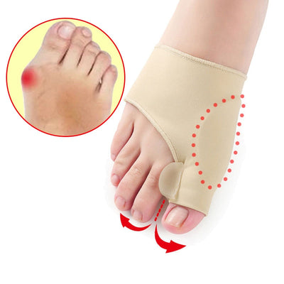 2 X Gel Bunion Protector Feet Thumb Adjuster Sock Straightener