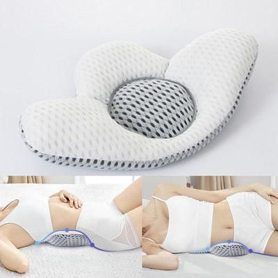 Fixowell Back Support Lumbar Pillow - Relieve Pain Fast