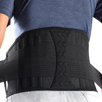 Fixowell Back Support Lumbar Brace - Sciatica Relief