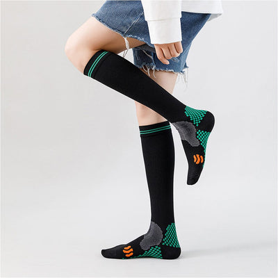 Compression Socks for Women & Men | Athletic Nylon Stockings - 30 MmHg