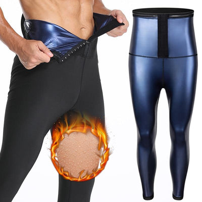 Men Sauna Sweat Pants | Fat Burning Leggings | Slimming Sauna Leggings