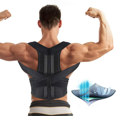 Scoliosis Back Brace for Men and Women | Adjustable Back Posture Corrector